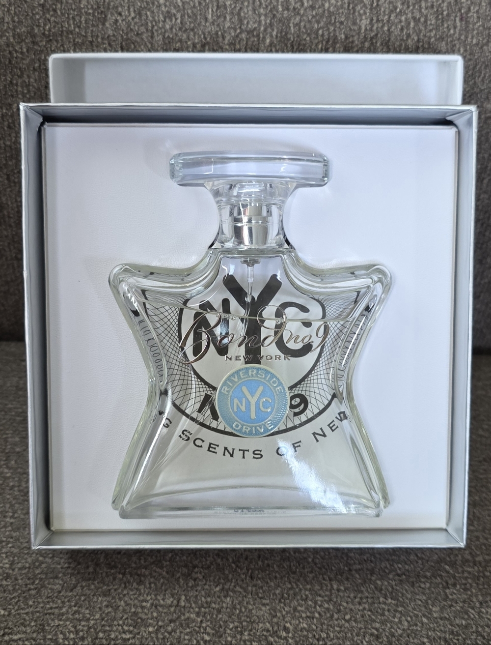 NYC Bond No. 9 Riverside Dr. 85% full AUTHENTIC 3.3 fl. oz Eau De Parfum